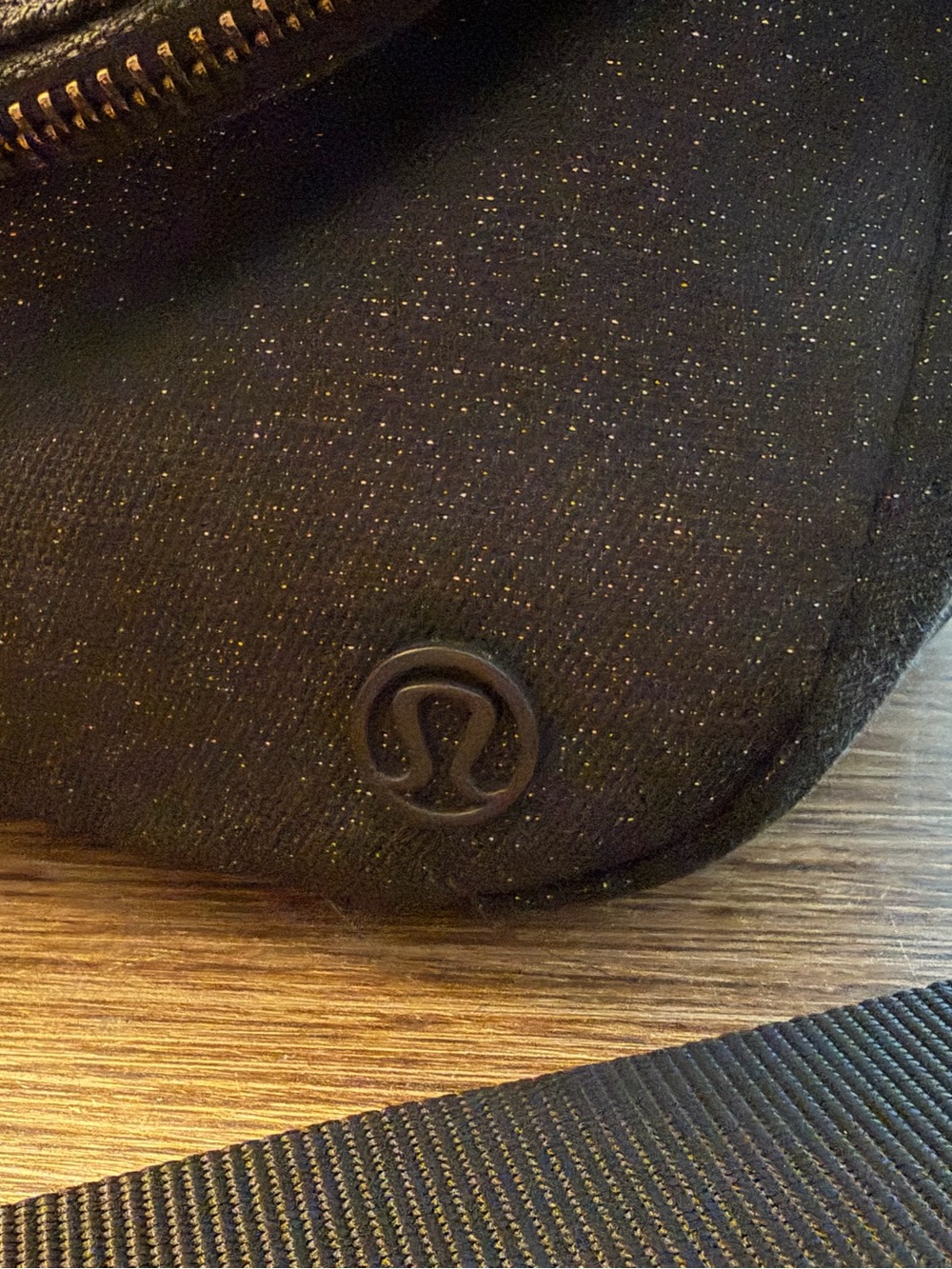Lululemon Black Sparkle Festival Bag - Picture 3 of 6